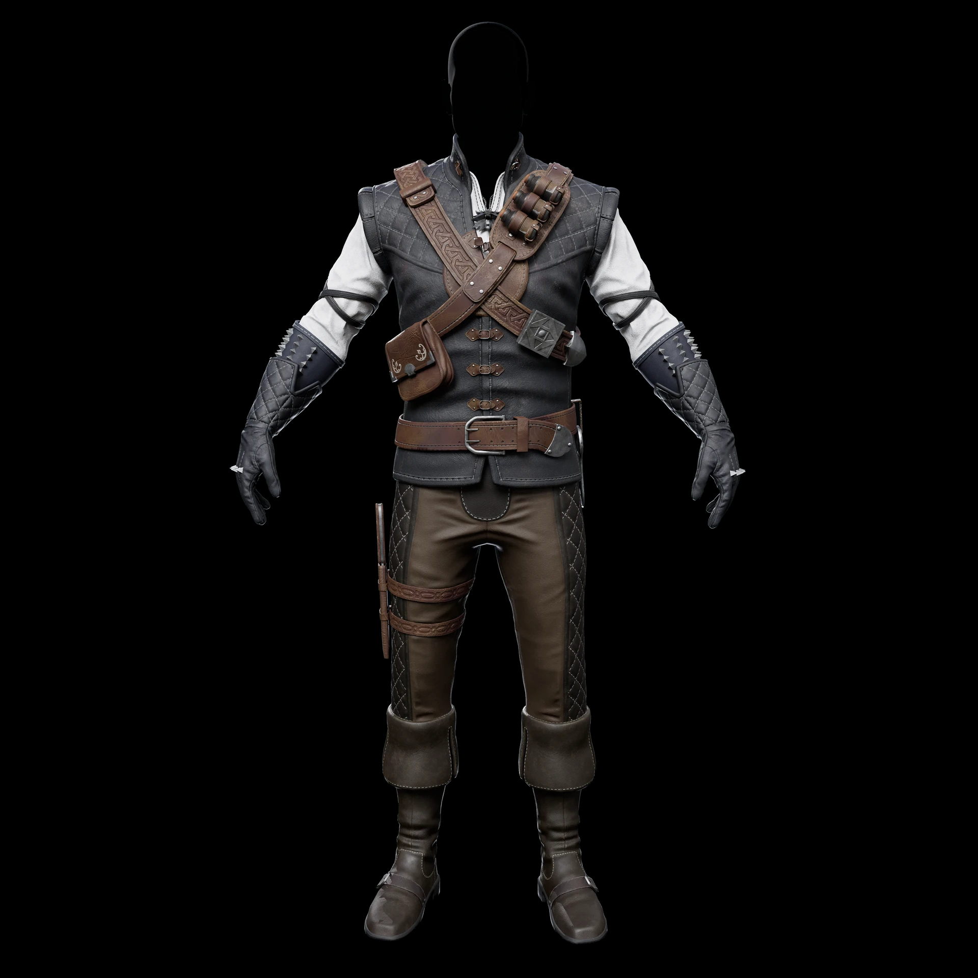 Witcher Armor character costume by Sugamoviyam